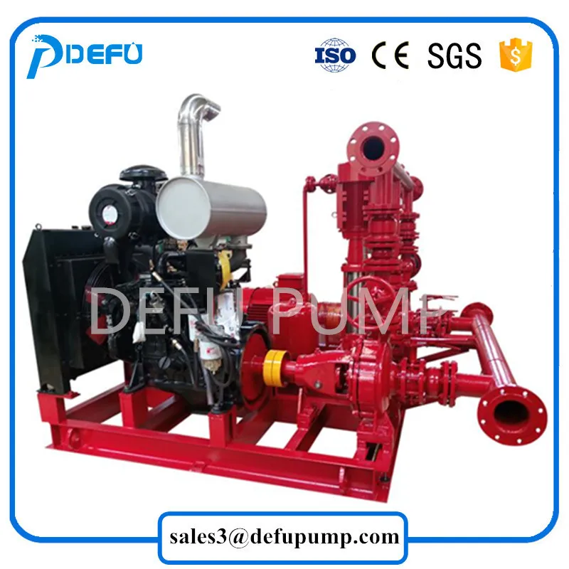 Nfpa 20 Listed Fire Pump Package End Suction Fire Pump