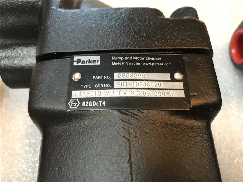 Parker F11 Series Hydraulic Motor F11-019-Ru-Sv-T-000-000-0