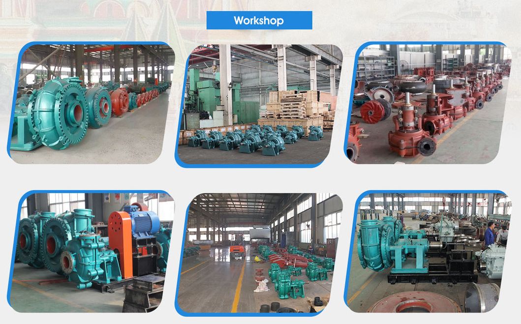 Phosphoric Acid Mud Water Anti-Corrosive Rubber Lined Slurry Pump