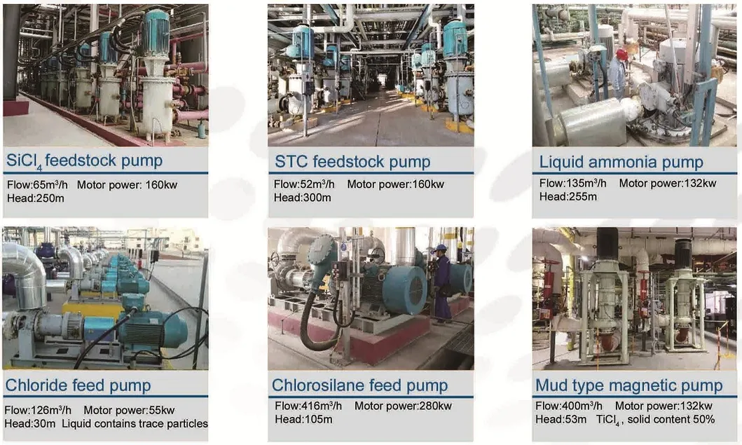 Phosphoric Acid Submerged Centrifugal Pump