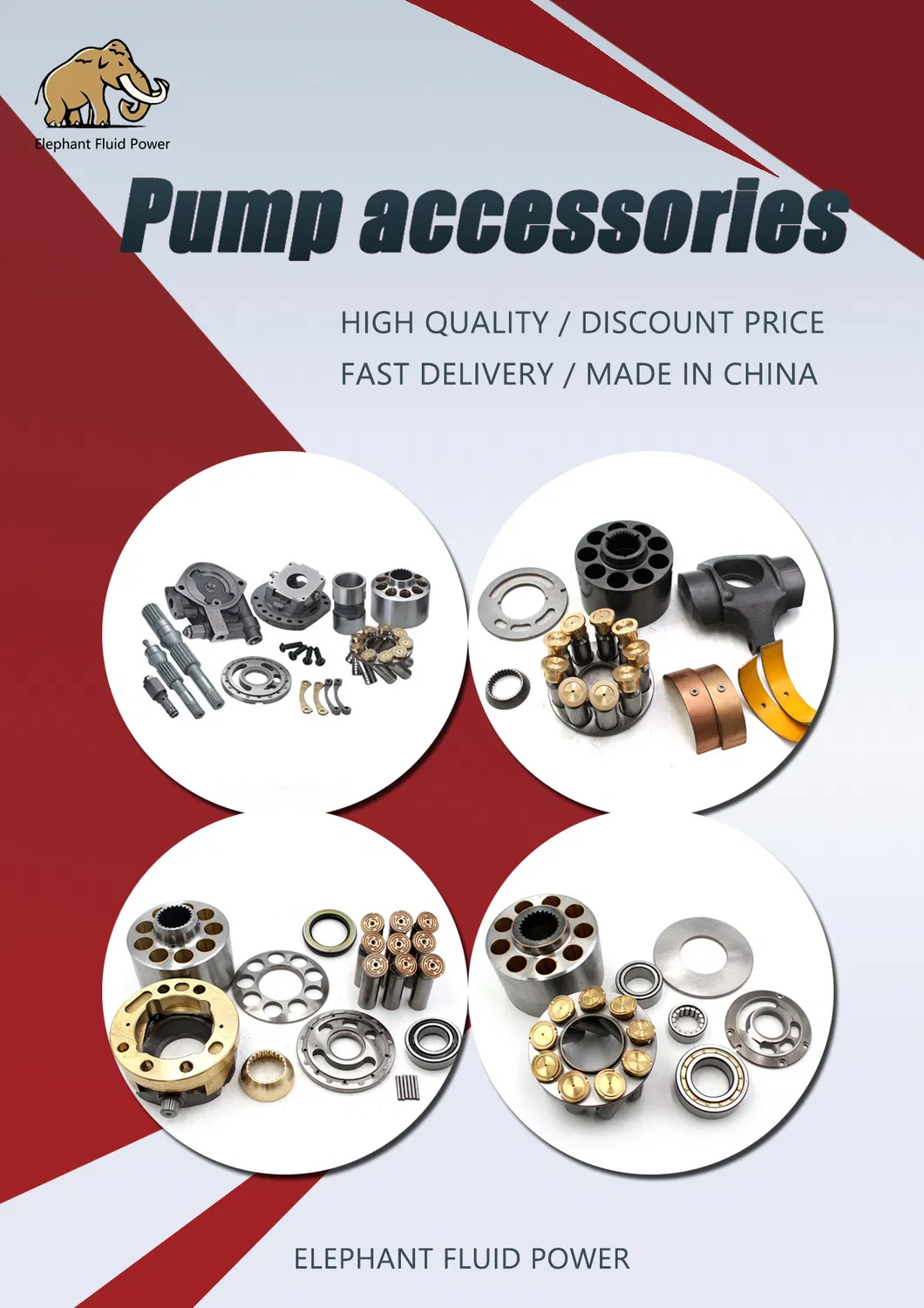 PVD-2b-505 Cylinder Block Piston Valve Plate Retainer Plate NACHI Repair