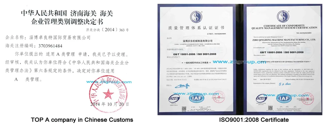 Sand Casting ANSI Chemical Process Zlt 196 Bearing Housing with Any Sizes in Dci Material