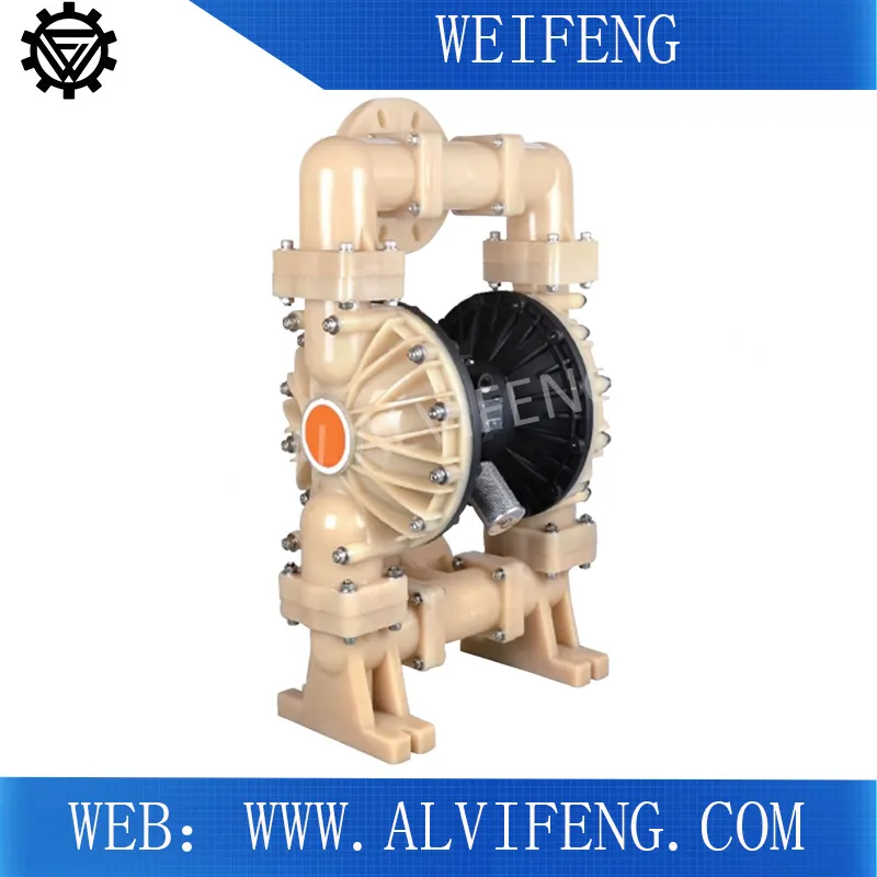 Sewage Treatment Stainless Steel Pneumatic Air Operated Diaphragm Pump