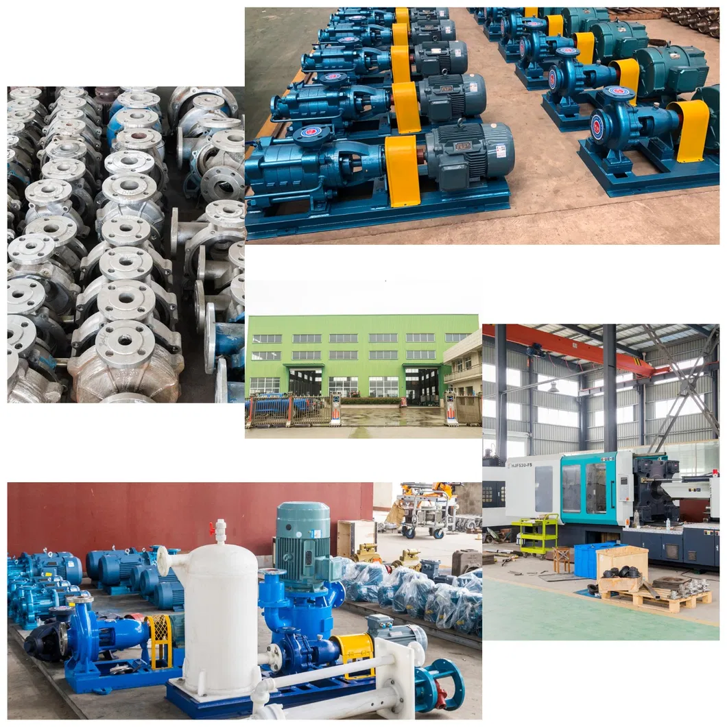 Sfmp No Leakage Sealless Corrosion Resistant Direct-Coupled Centrifugal Magnetic Drive Pump