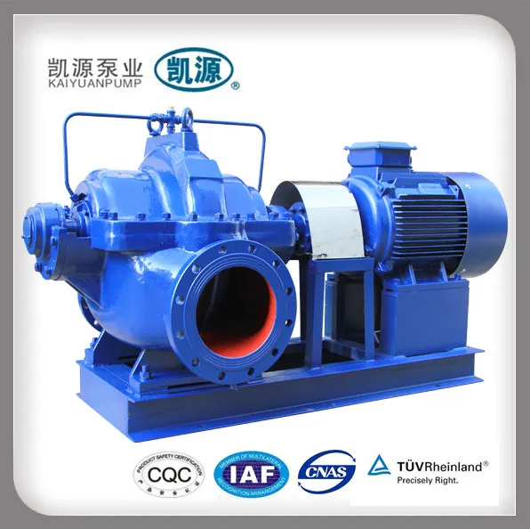 Single Stage Double Suction Centrifugal Pump for Urban Water Drainage