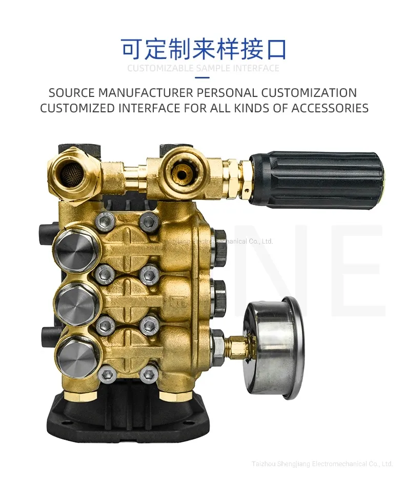 Sjxf-1814 150bar 5kw High Pressure Plunger Pump From China