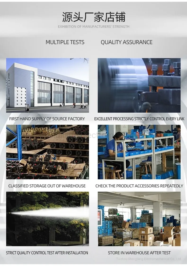 Sjxfg-1814 4kw 15L/Min Plunger Pump for Workhouse Cleaning