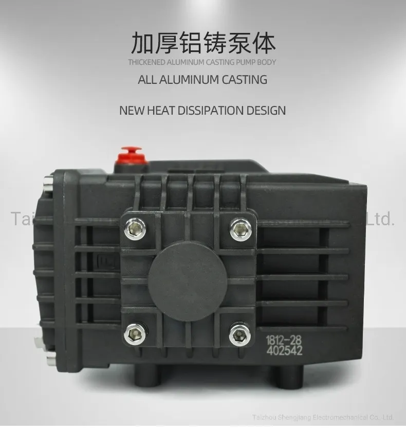 Sjz-1814 Triplex 200 Bar Motor Plunger Pump for Car Cleaning Washer