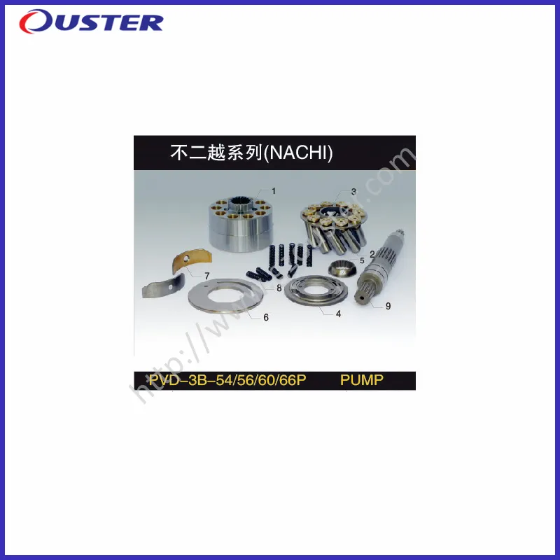 Spare Parts for PVD-3b-54/56/60/66p Hydraulic Piston Pump Motor Rotary Group Made in China