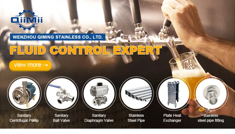 SS304 Food Quick Transfer Sanitary Centrifugal Pump