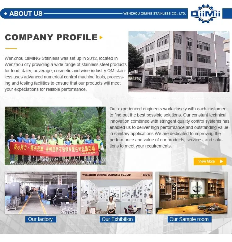 SS304 Food Quick Transfer Sanitary Centrifugal Pump