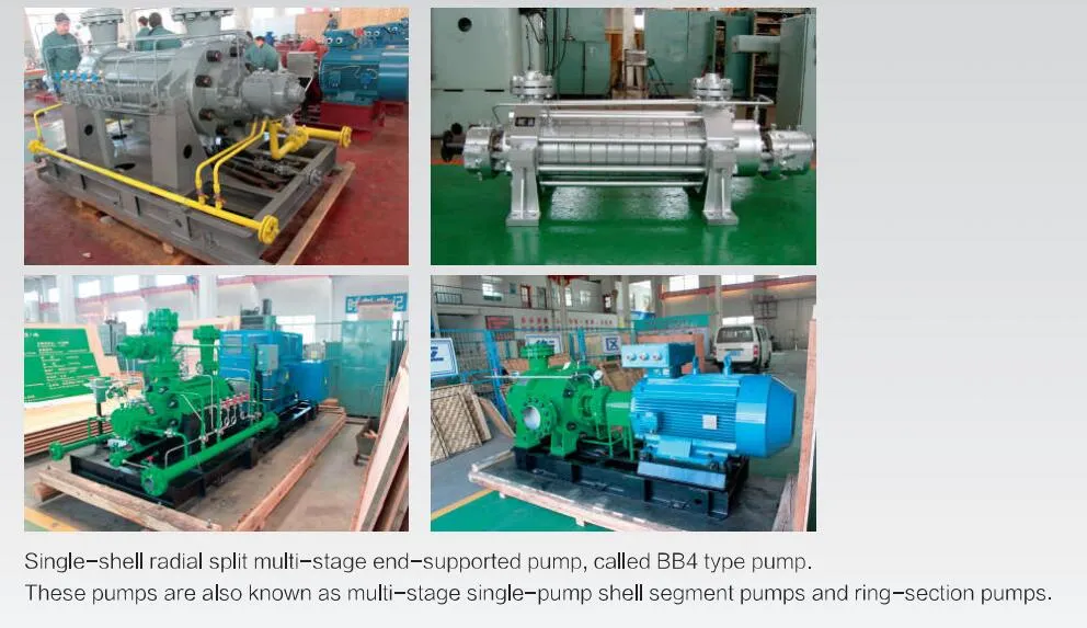 SS316 Multistage Balancing Disc High Pressure Steam Boiler Feed Water Pump