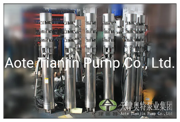 Stainless Steel Centrifugal Theory Electric Power Submersible Pump for Drinking Water