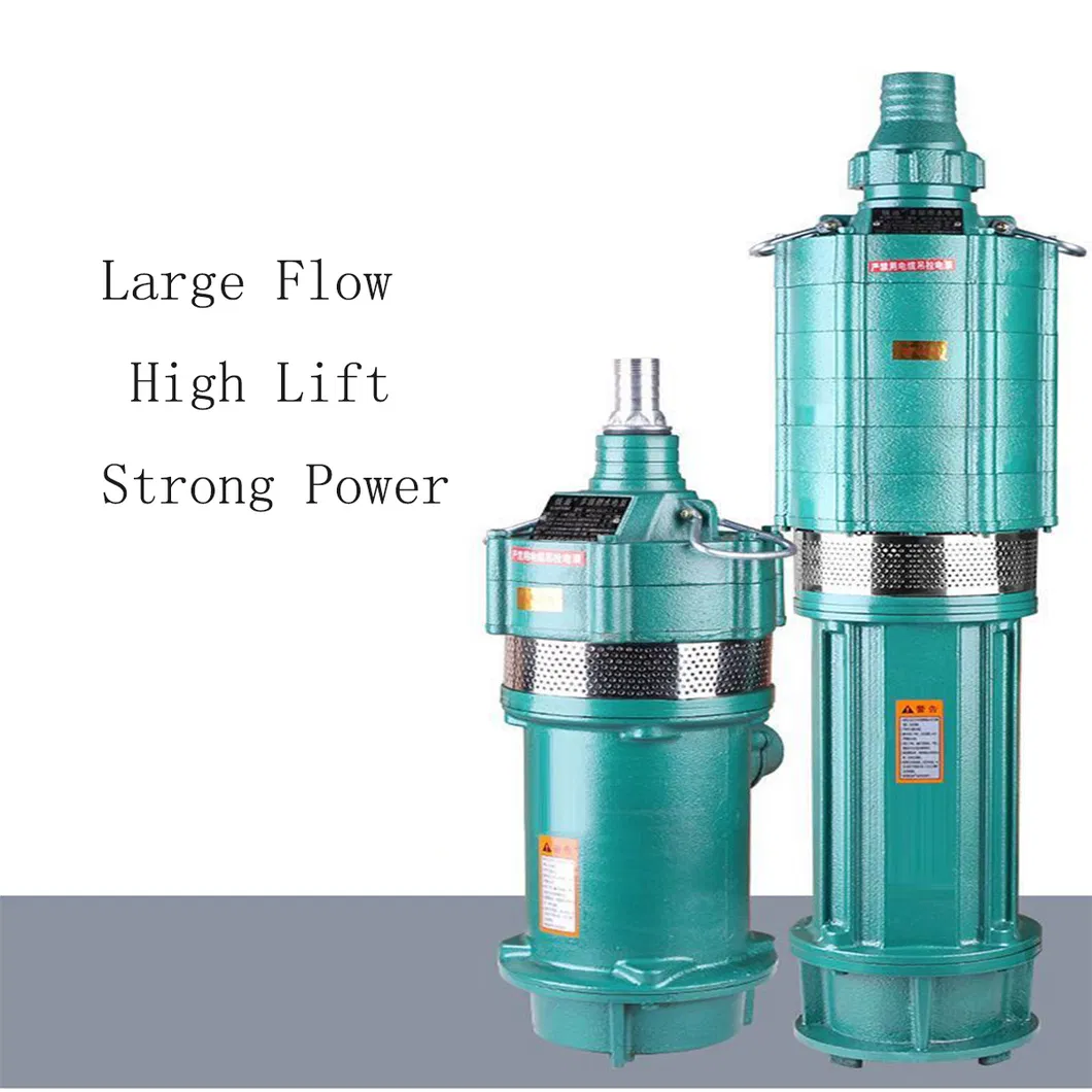 Submersible Dewatering Mining and Construction Sewage Kbz Electric High Chrome Impeller Water Pump