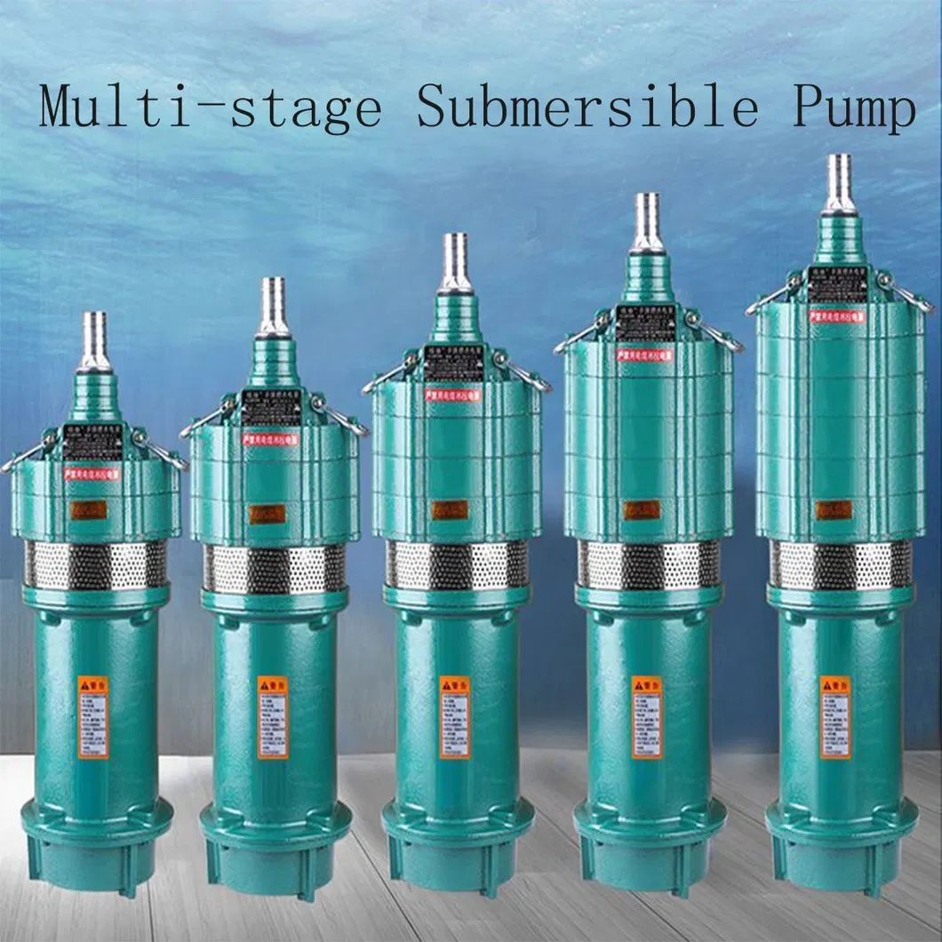 Submersible Dewatering Mining and Construction Sewage Kbz Electric High Chrome Impeller Water Pump