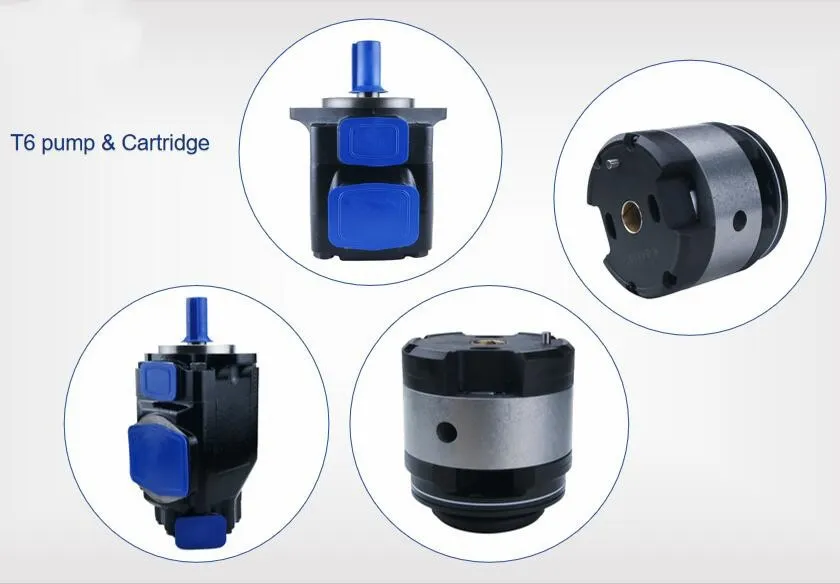 T6cc, T6ED, T6ec, T6DC Double Vane Pump Denison