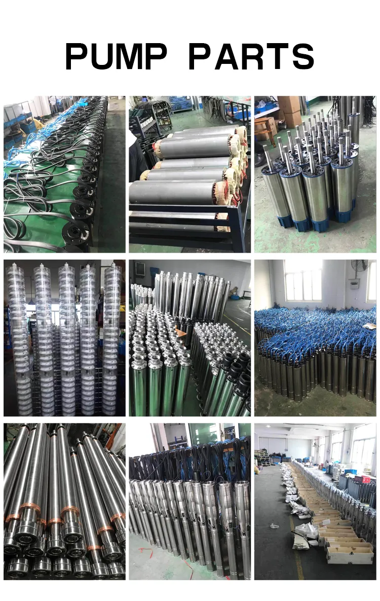 6 Inches 3 Phases Borehole Pump Submersiblepump for Well