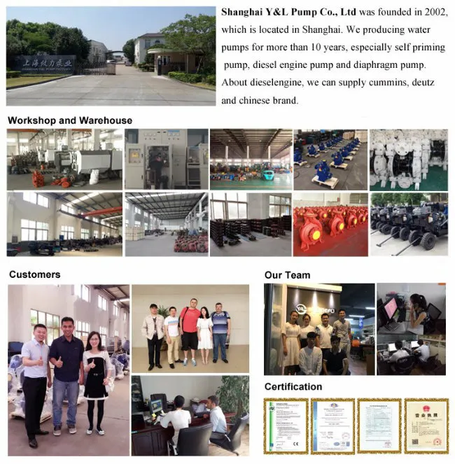 Trailer Mounted Diesel Engine Multistage Water Pump with Irrigation Equipment