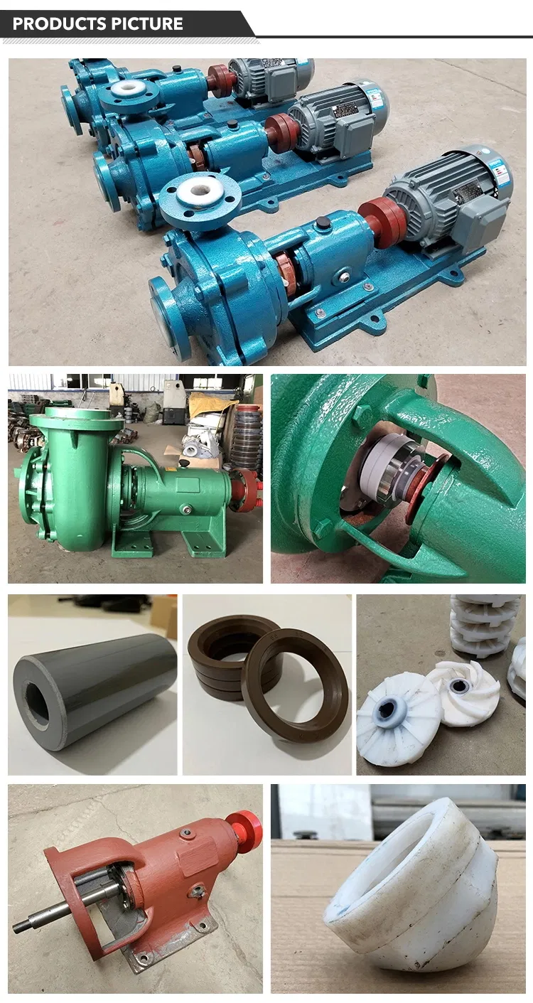 Uhb-Zk Series Corrosion and Abrasion Resistant Pump with UHMWPE