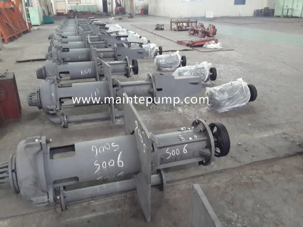 Vertical Sump Slurry Pump Use Mining Processing