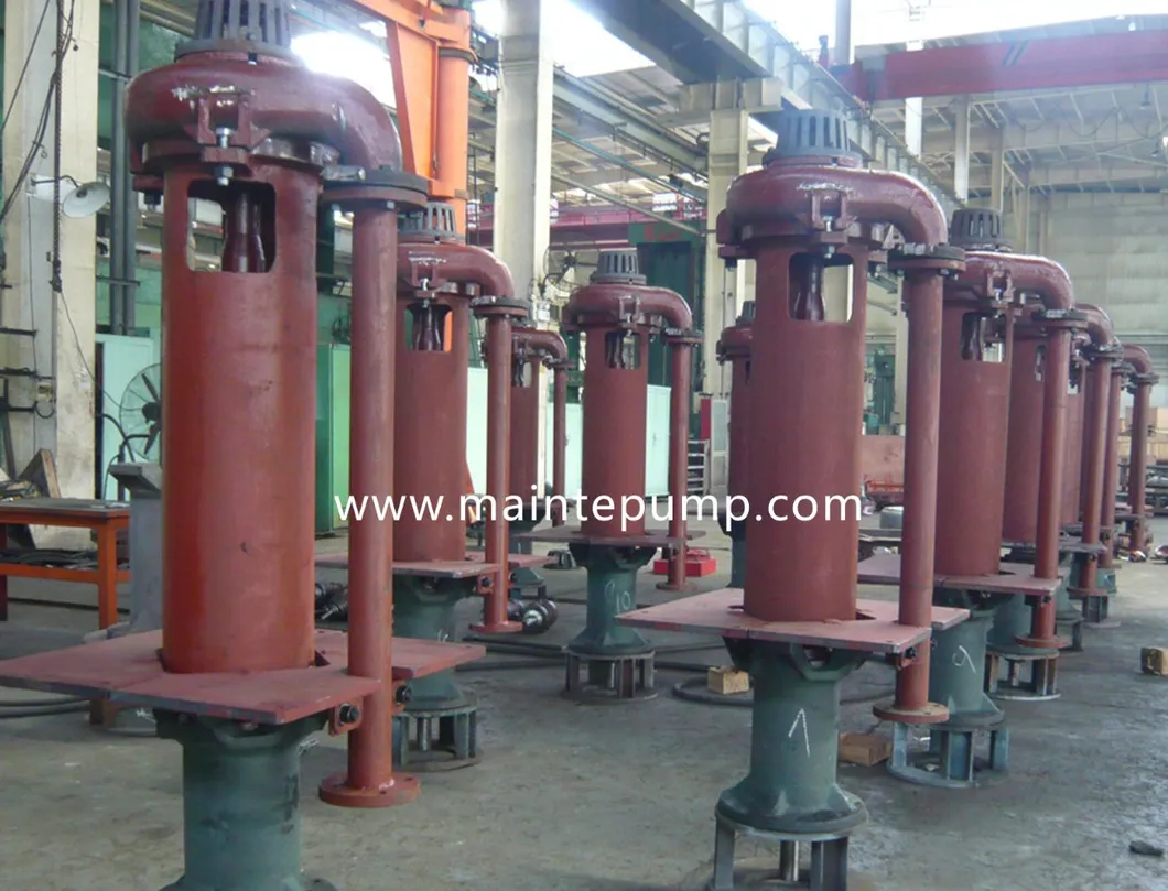 Vertical Sump Slurry Pump Use Mining Processing