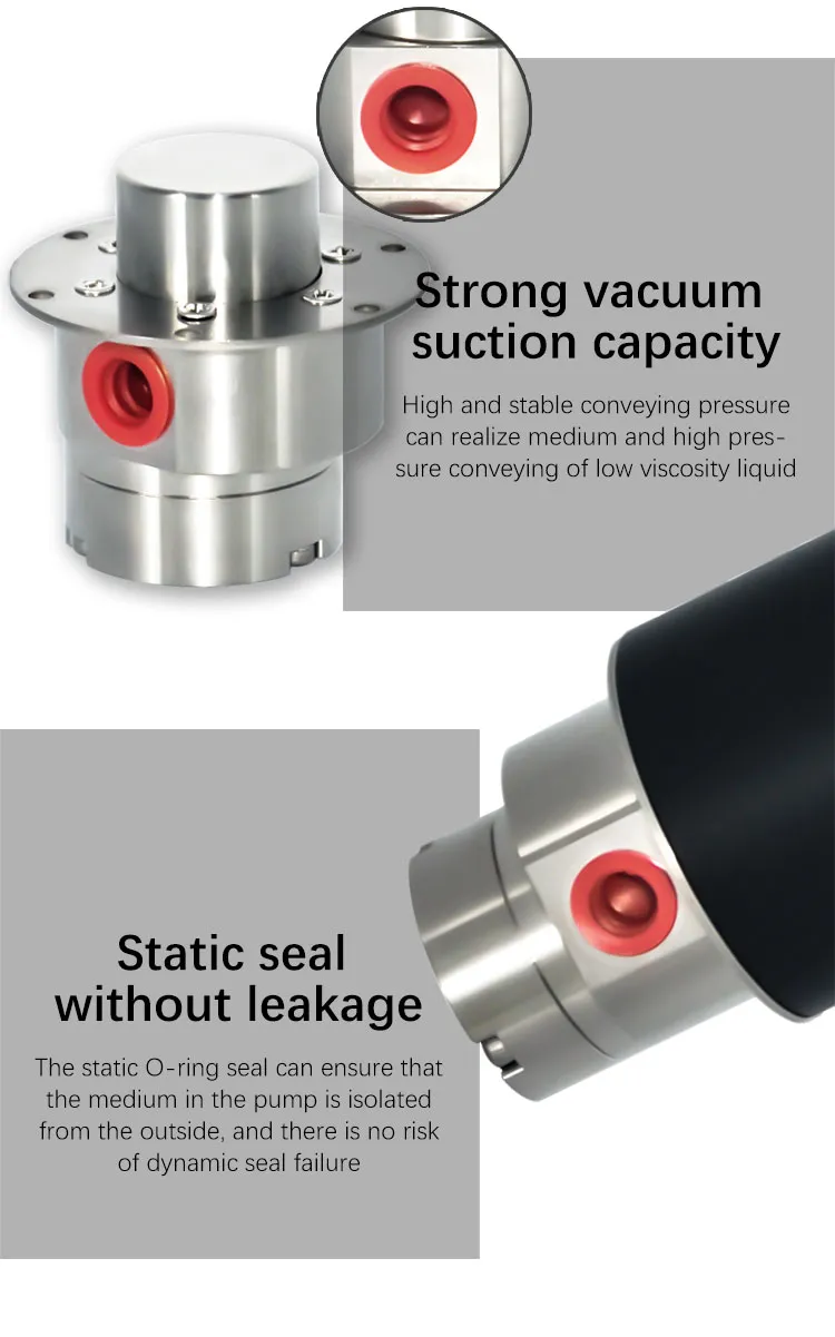 Vikda Micro 316L Stainless Steel Filling Metering Pump 1.5L/Min