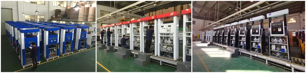 ZCHENG Fuel Dispenser Pump Combo Vane Pump