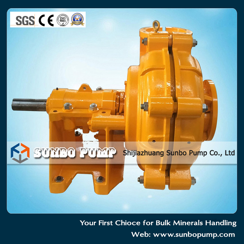 Zj Type Single Stage Horizontal Centrifugal Slurry Pumps
